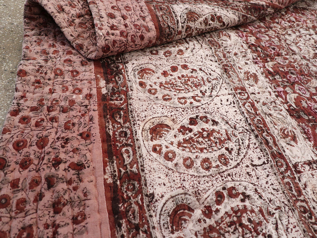 Vintage Persian Lahaf Blanket, No.29712 - Galerie Shabab