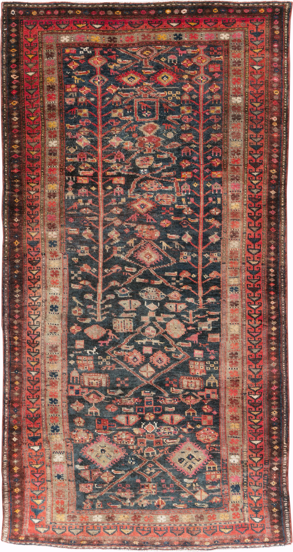 Antique Persian Lori Gallery Rug, No.29714 - Galerie Shabab