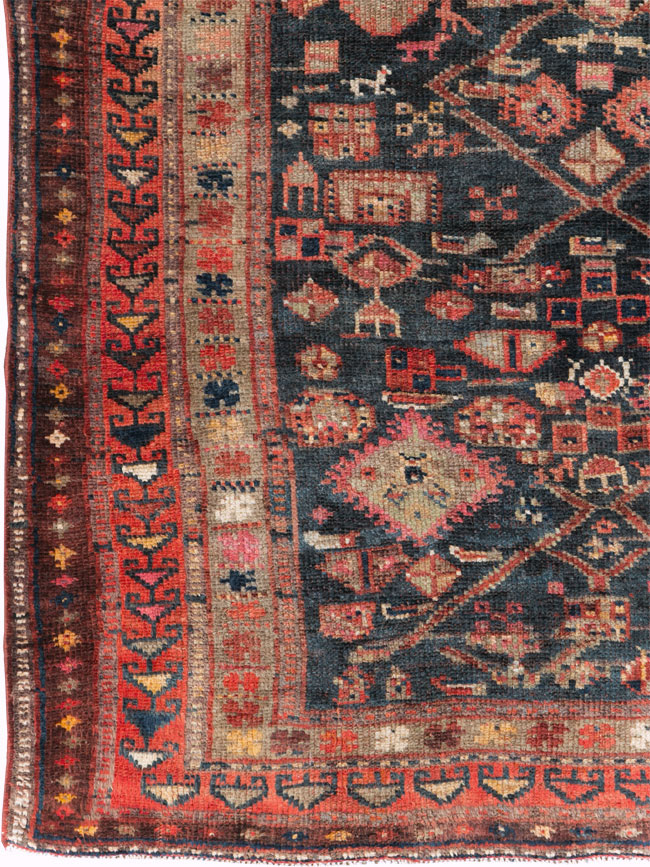 Antique Persian Lori Gallery Rug, No.29714 - Galerie Shabab
