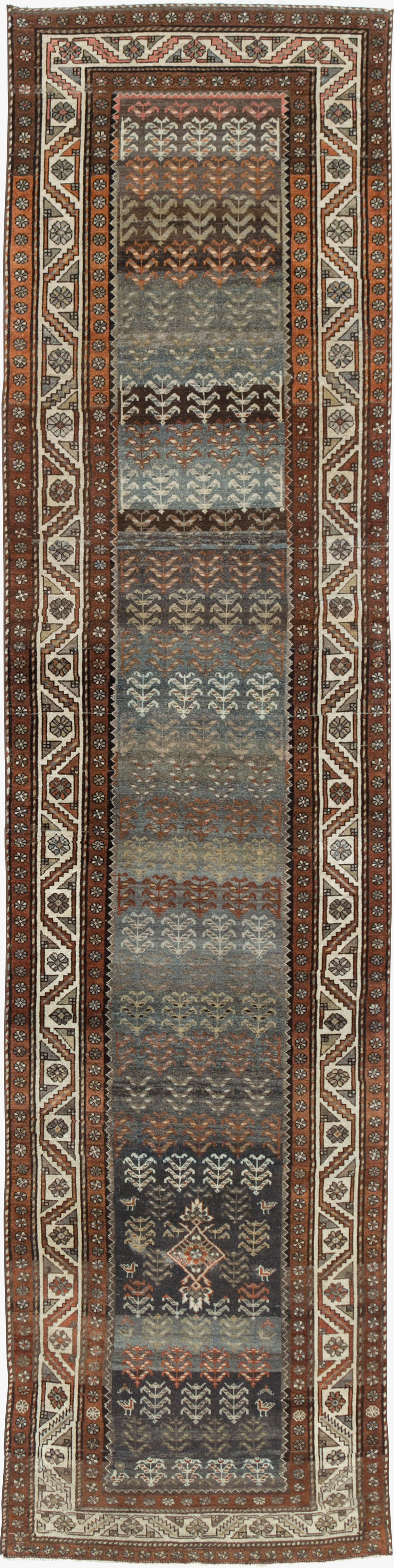 Antique Persian Malayer Runner, No.29716 - Galerie Shabab