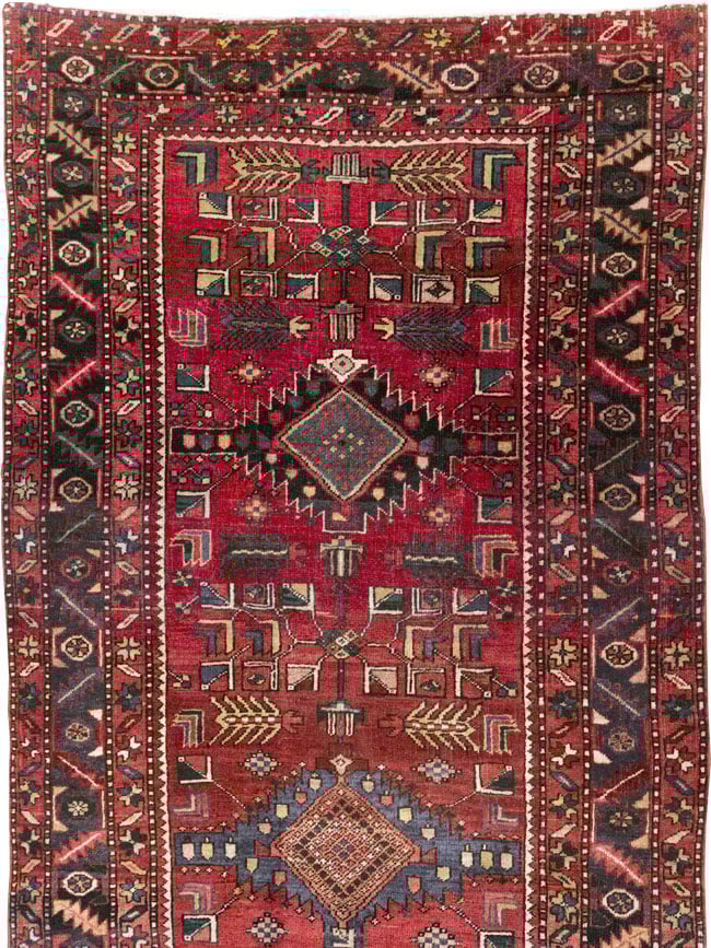 Vintage Persian Heriz Runner, No.29717 - Galerie Shabab