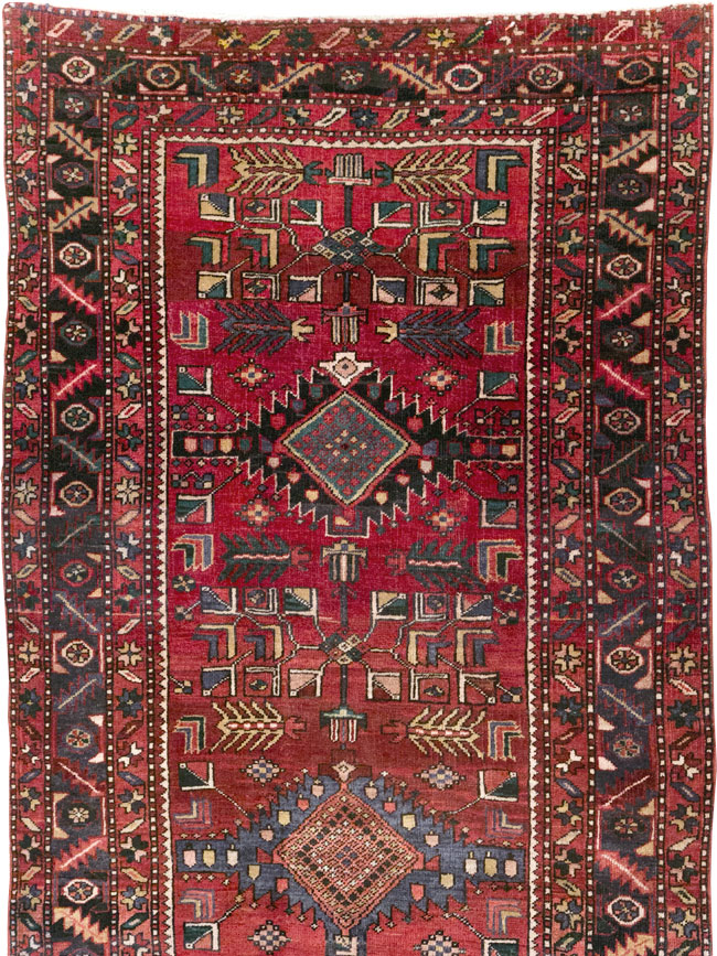 Vintage Persian Heriz Runner, No.29717 - Galerie Shabab