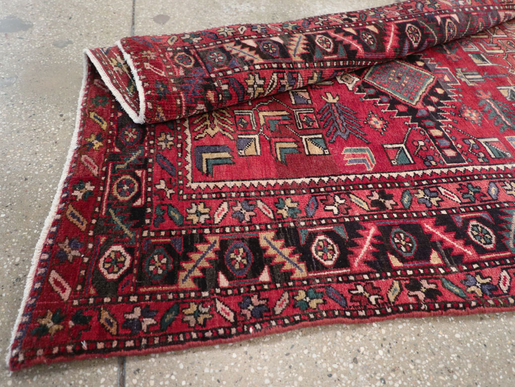Vintage Persian Heriz Runner, No.29717 - Galerie Shabab