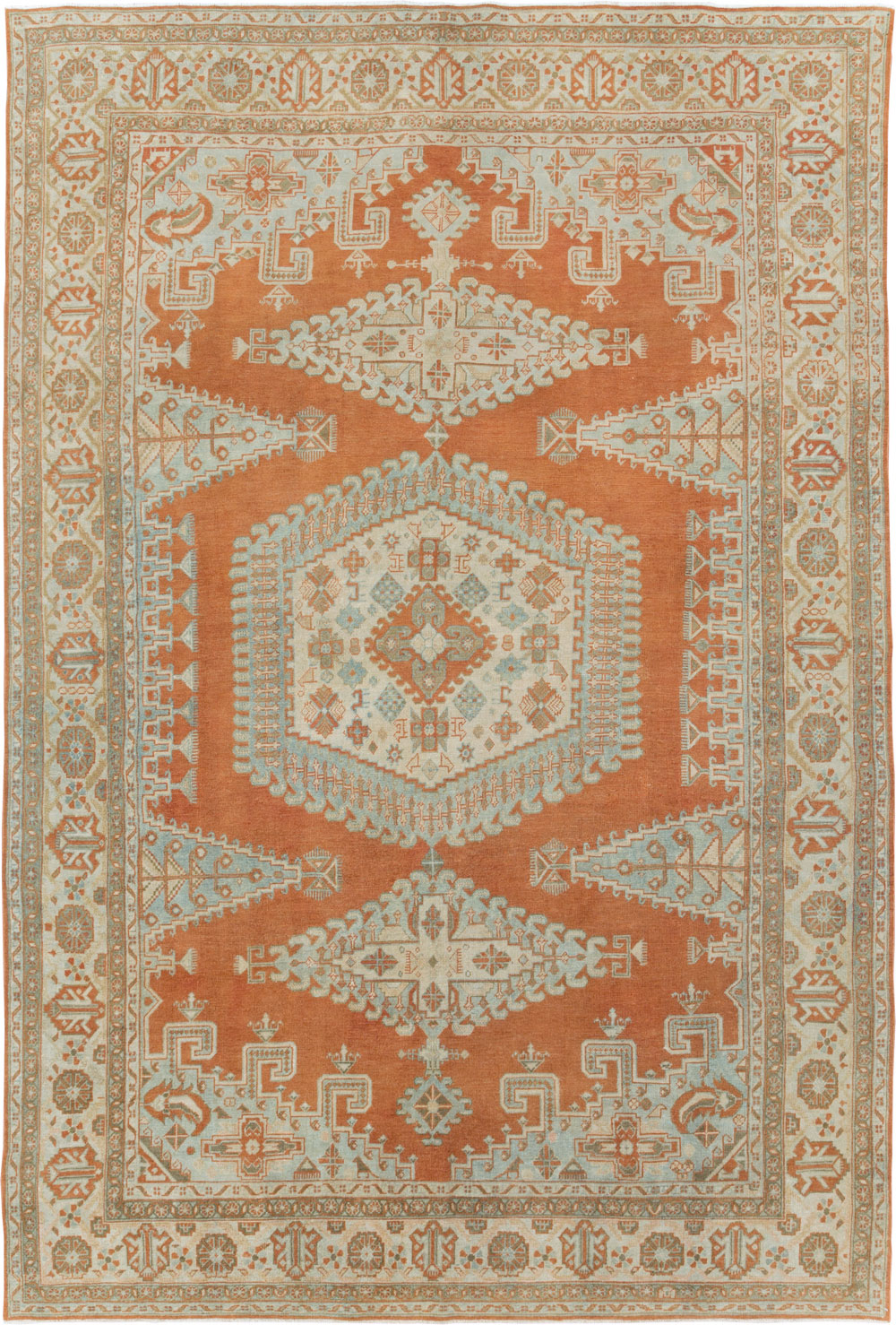 Vintage Persian Veece Room Size Carpet, No.29718 - Galerie Shabab