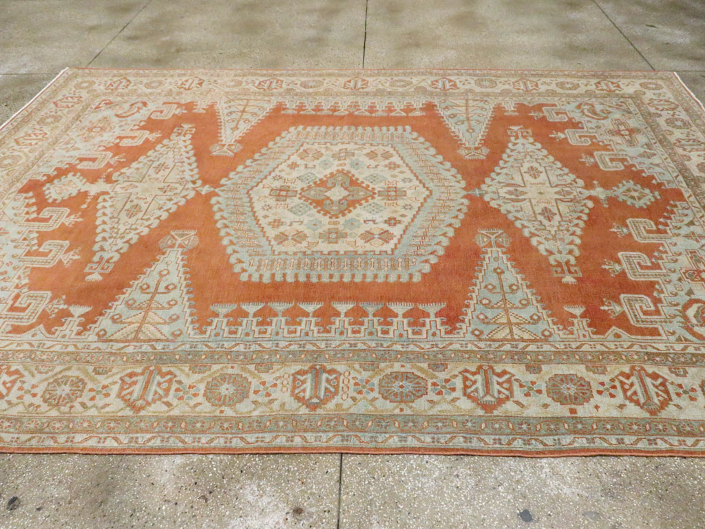Vintage Persian Veece Room Size Carpet, No.29718 - Galerie Shabab