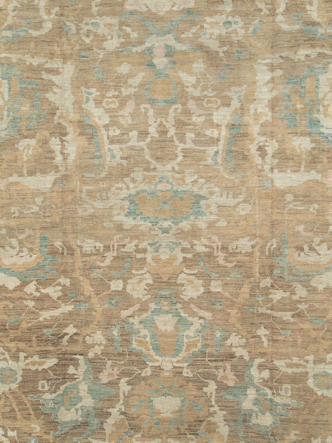 Modern Persian Sultanabad Oversize Carpet, No.29731 - Galerie Shabab