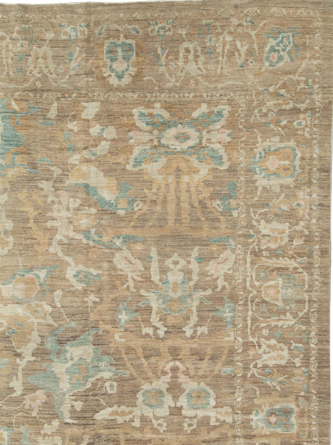 Modern Persian Sultanabad Oversize Carpet, No.29731 - Galerie Shabab