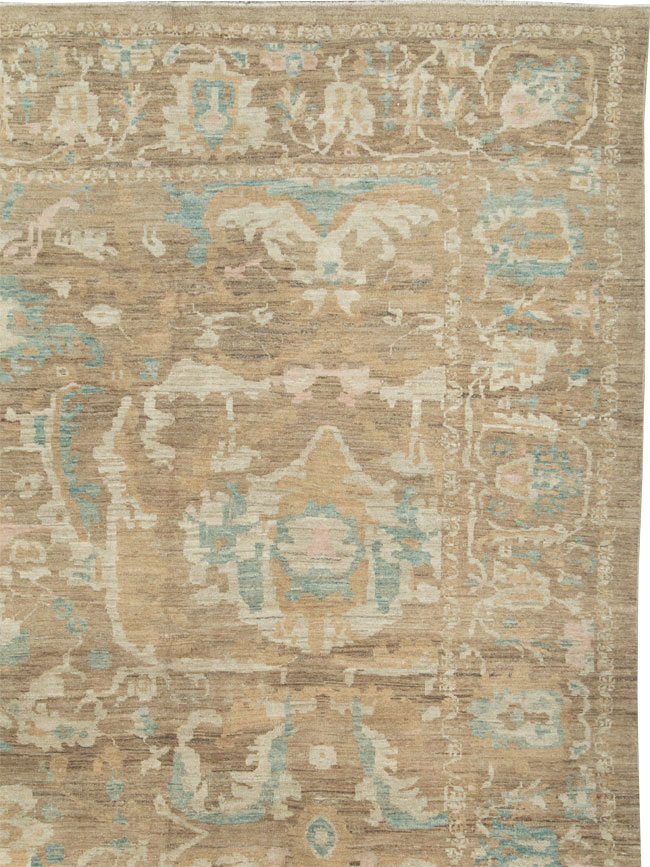 Modern Persian Sultanabad Oversize Carpet, No.29731 - Galerie Shabab