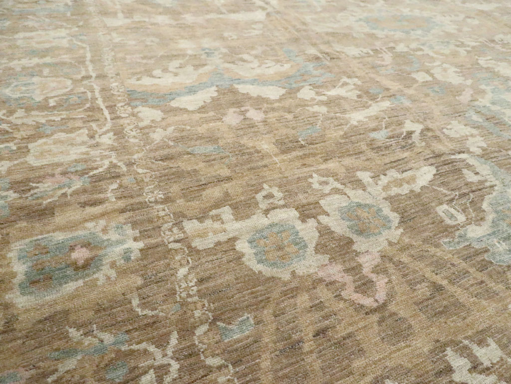 Modern Persian Sultanabad Oversize Carpet, No.29731 - Galerie Shabab