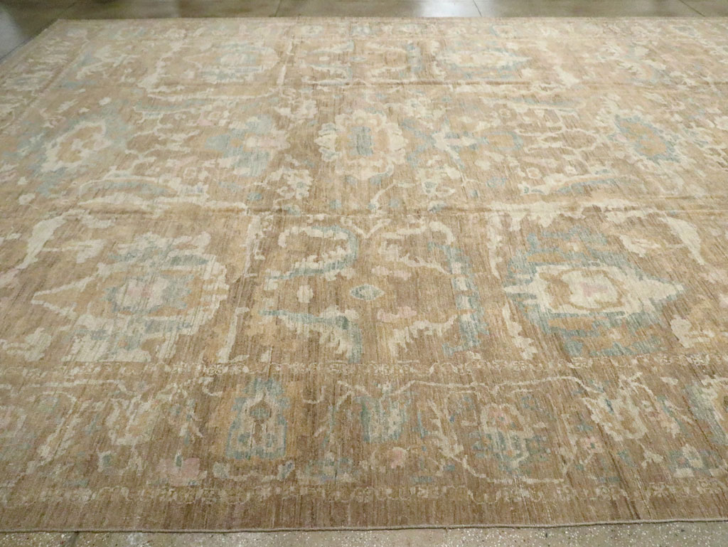 Modern Persian Sultanabad Oversize Carpet, No.29731 - Galerie Shabab