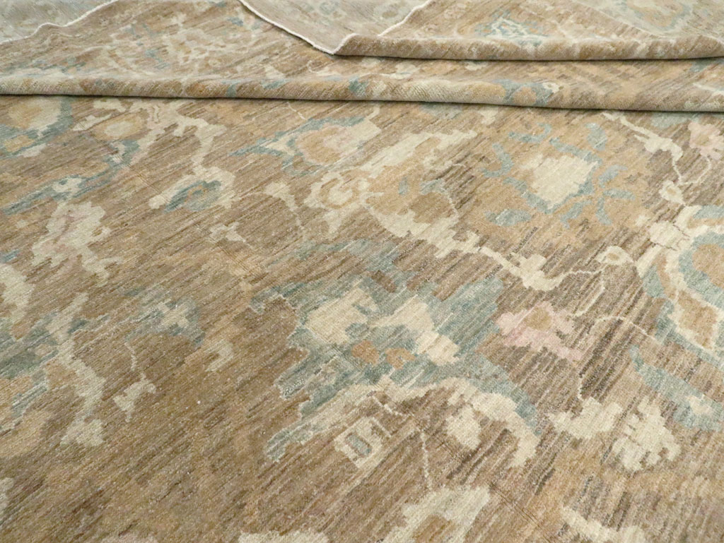 Modern Persian Sultanabad Oversize Carpet, No.29731 - Galerie Shabab