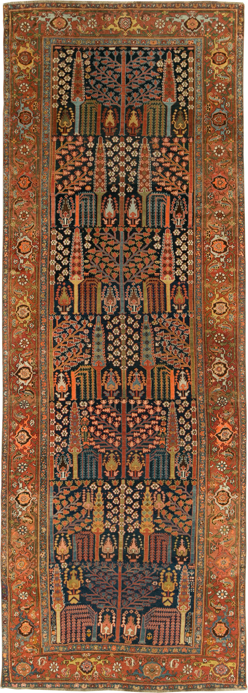 Antique Persian Kurd Gallery Carpet, No.29737 - Galerie Shabab