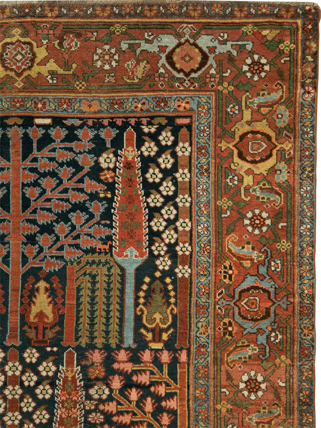 Antique Persian Kurd Gallery Carpet, No.29737 - Galerie Shabab