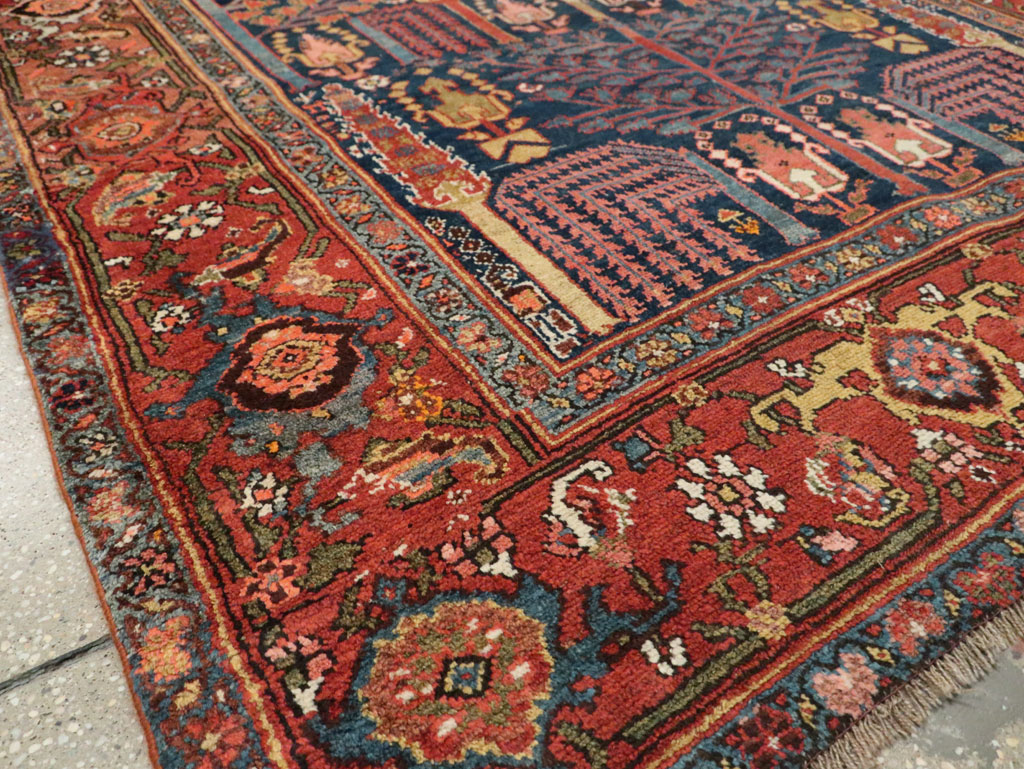 Antique Persian Kurd Gallery Carpet, No.29737 - Galerie Shabab