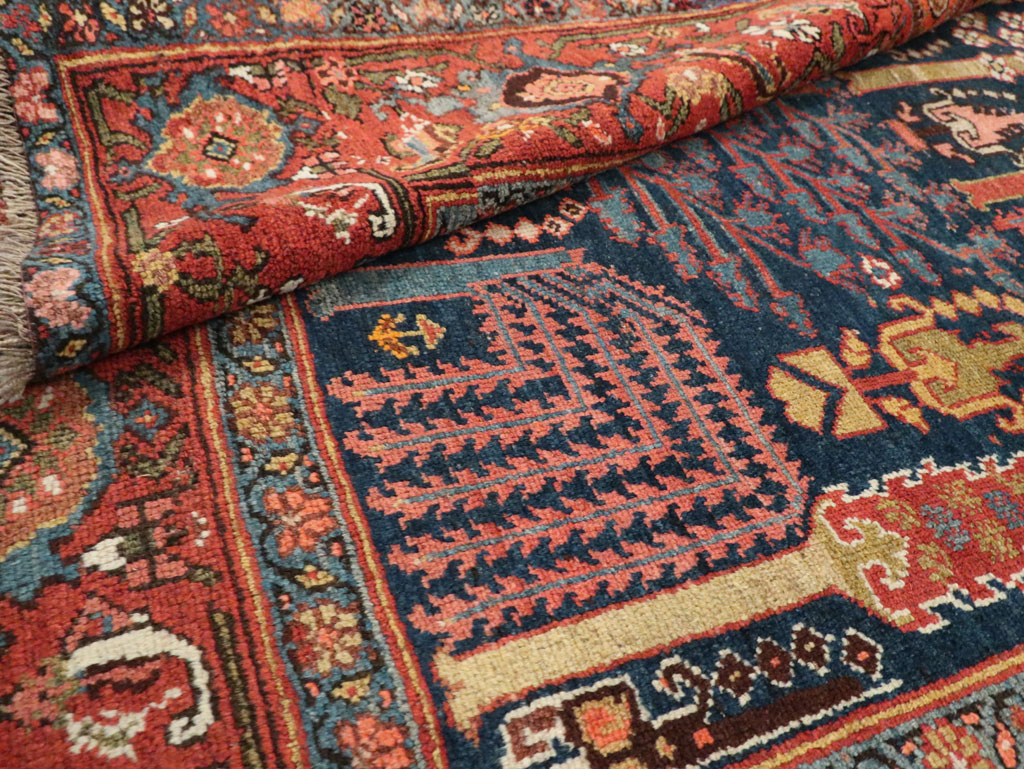 Antique Persian Kurd Gallery Carpet, No.29737 - Galerie Shabab