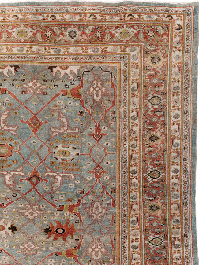 Antique Persian Bidjar Carpet, No.29740 - Galerie Shabab
