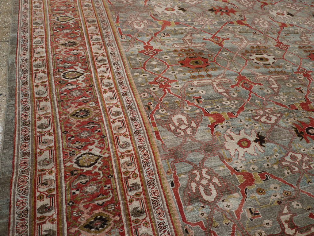 Antique Persian Bidjar Carpet, No.29740 - Galerie Shabab