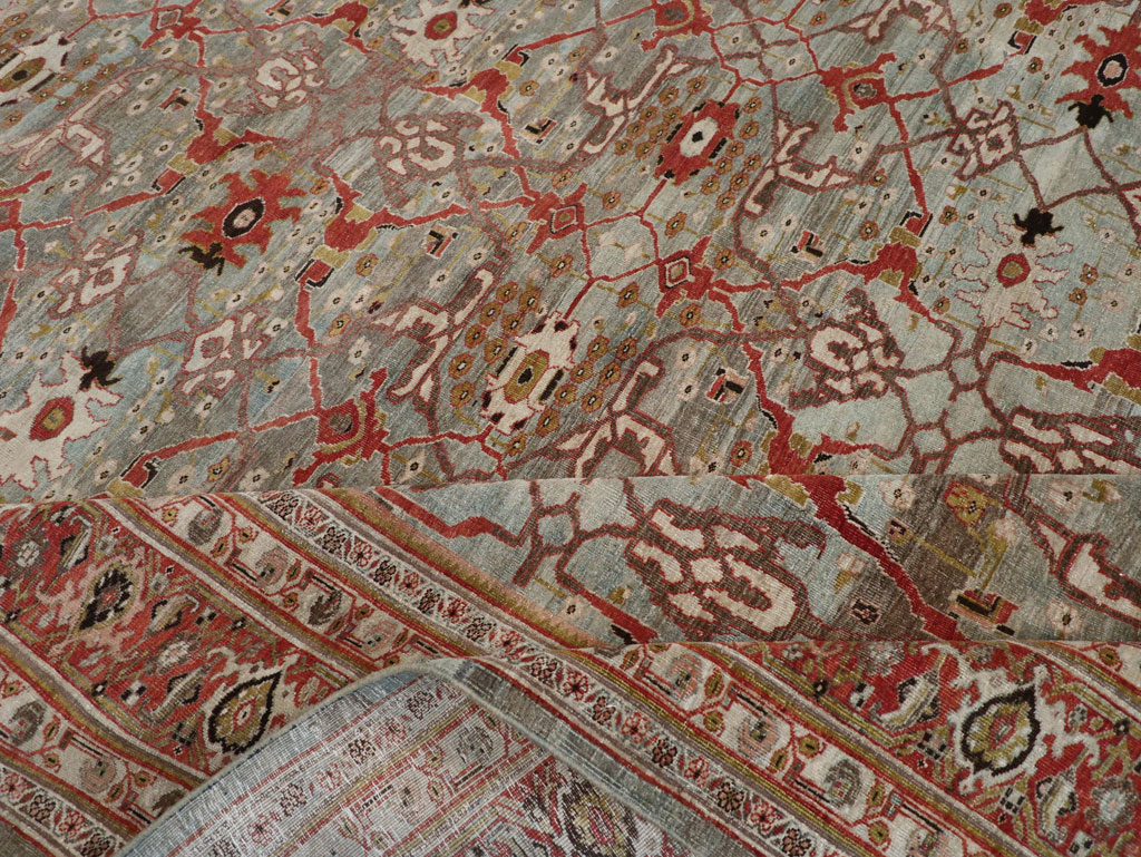 Antique Persian Bidjar Carpet, No.29740 - Galerie Shabab