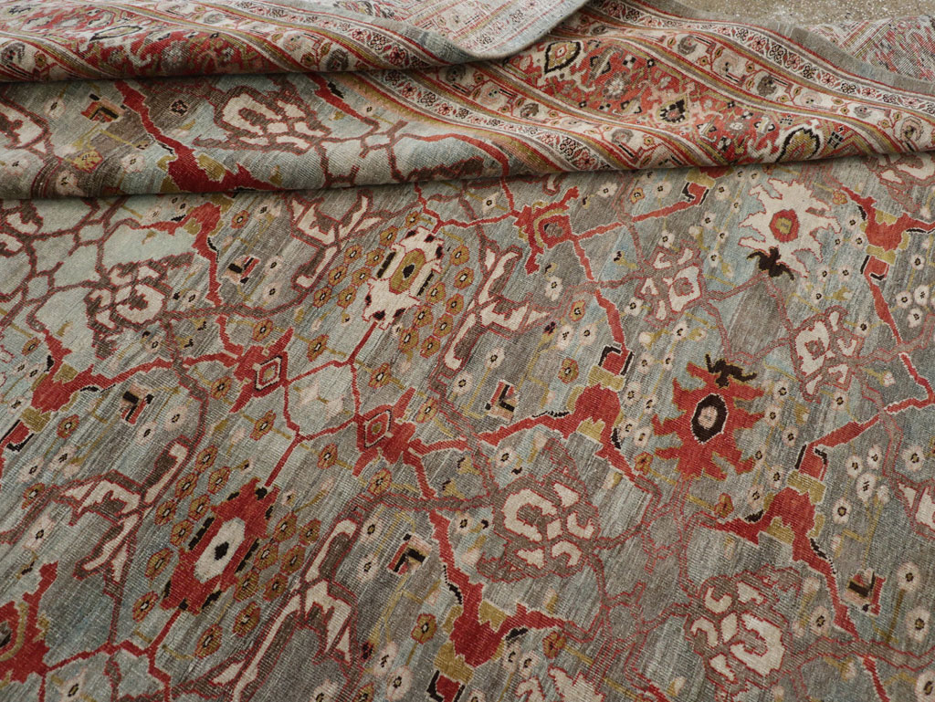 Antique Persian Bidjar Carpet, No.29740 - Galerie Shabab