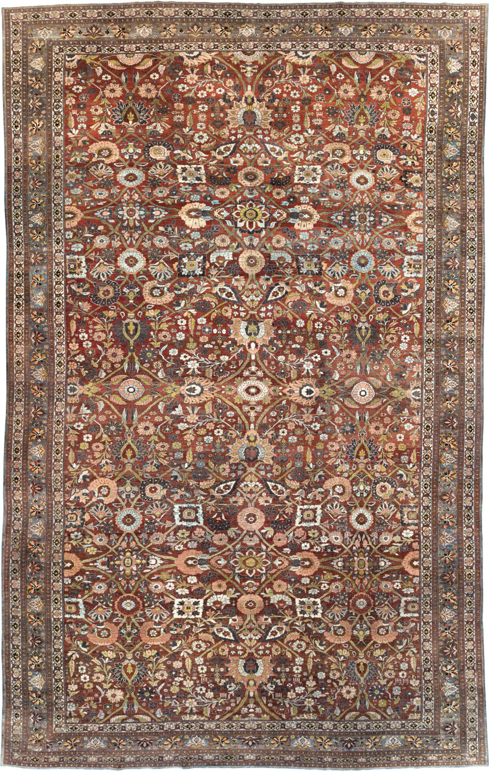 Antique Persian Bidjar Carpet, No.29741 - Galerie Shabab