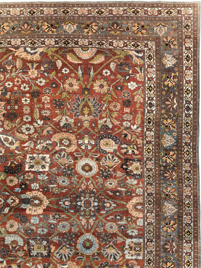 Antique Persian Bidjar Carpet, No.29741 - Galerie Shabab
