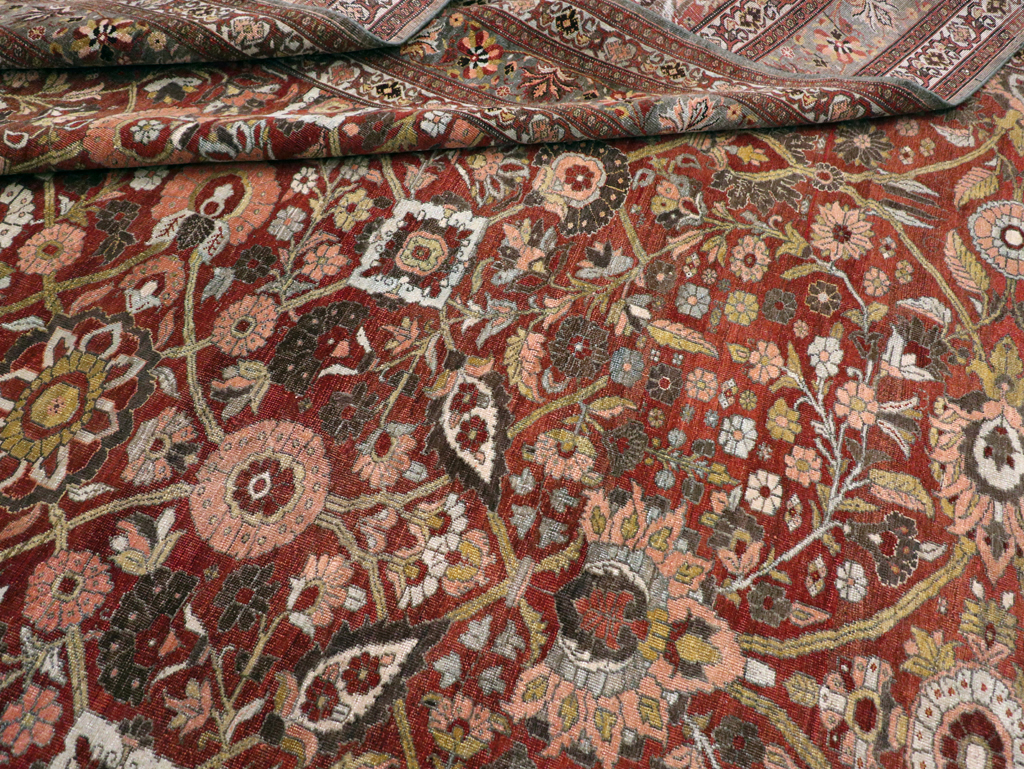 Antique Persian Bidjar Carpet, No.29741 - Galerie Shabab