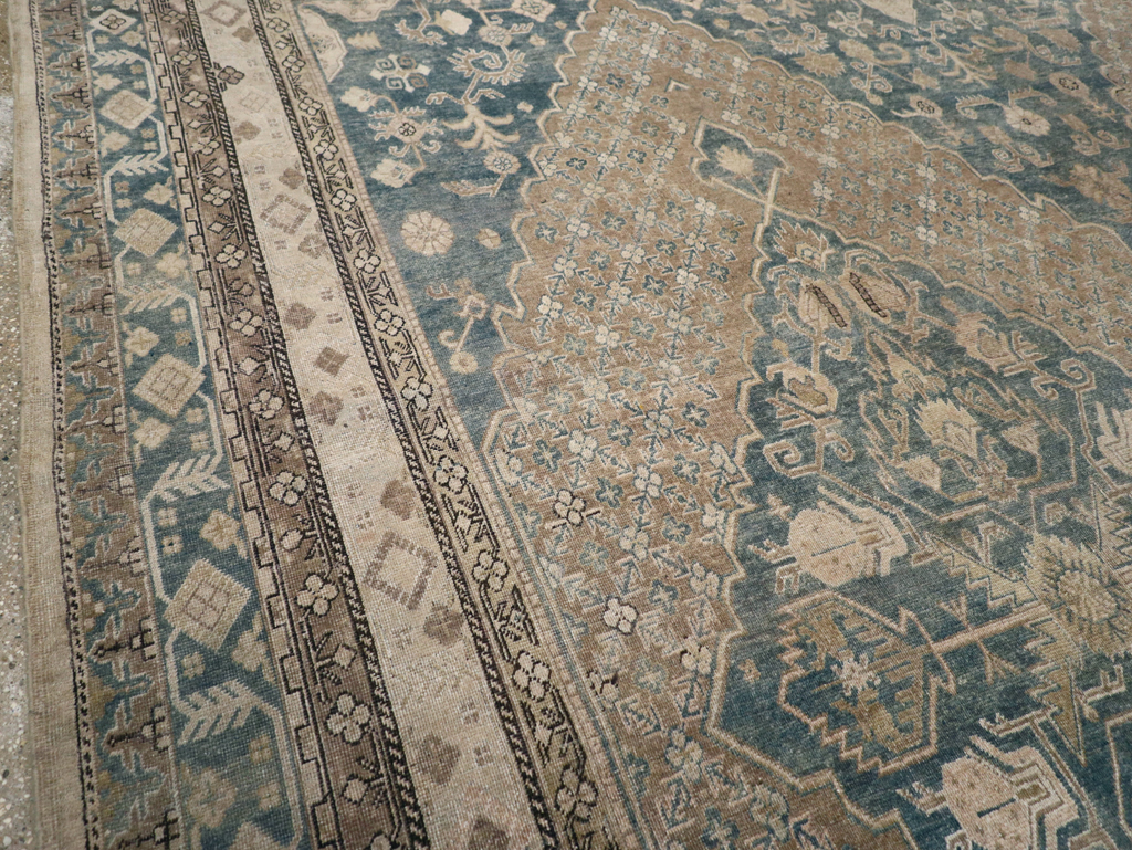 Antique East Turkestan Khotan Square Room Size Carpet, No.29762 - Galerie Shabab