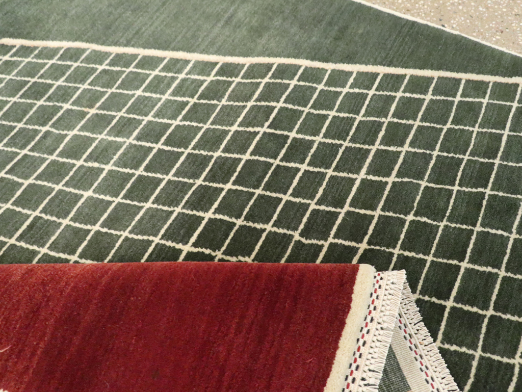 Modern Persian Tabriz Pictorial Rug (Pair: 2 of 2), No.29764 - Galerie Shabab