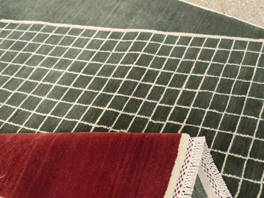 Modern Persian Tabriz Pictorial Rug (Pair: 2 of 2), No.29764 - Galerie Shabab