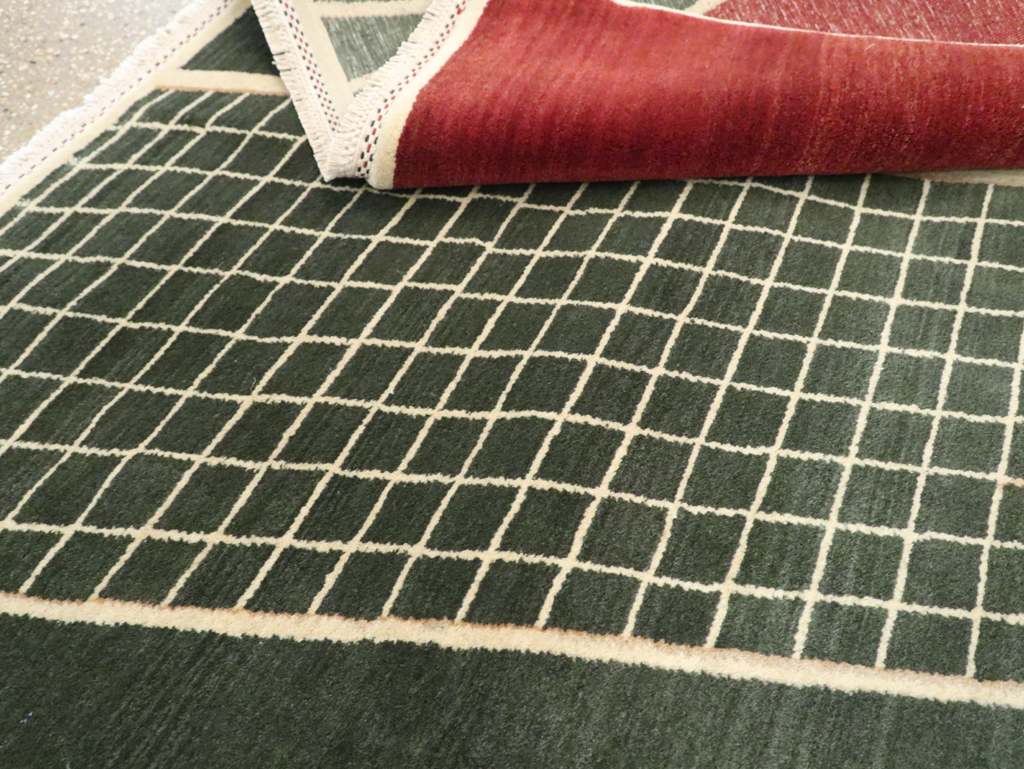 Modern Persian Tabriz Pictorial Rug (Pair: 2 of 2), No.29764 - Galerie Shabab