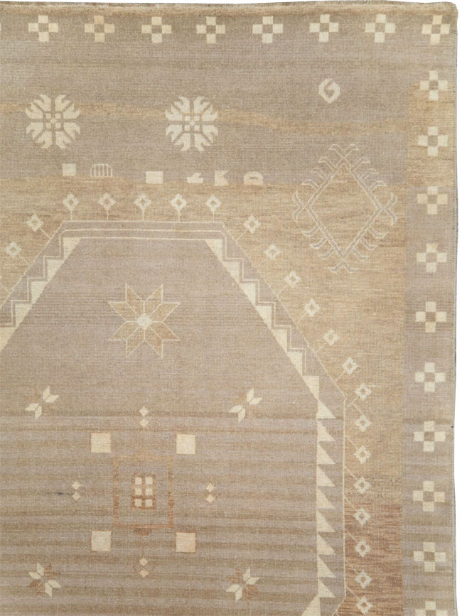 Modern Turkish Rug, No.29774 - Galerie Shabab