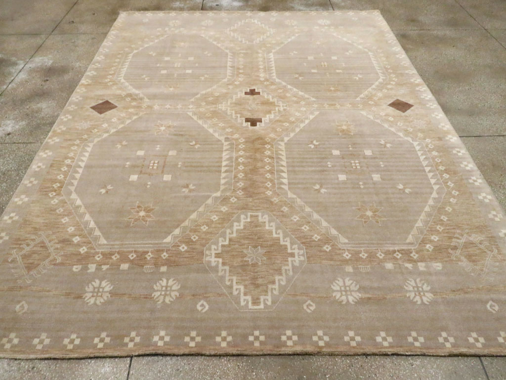 Modern Turkish Rug, No.29774 - Galerie Shabab