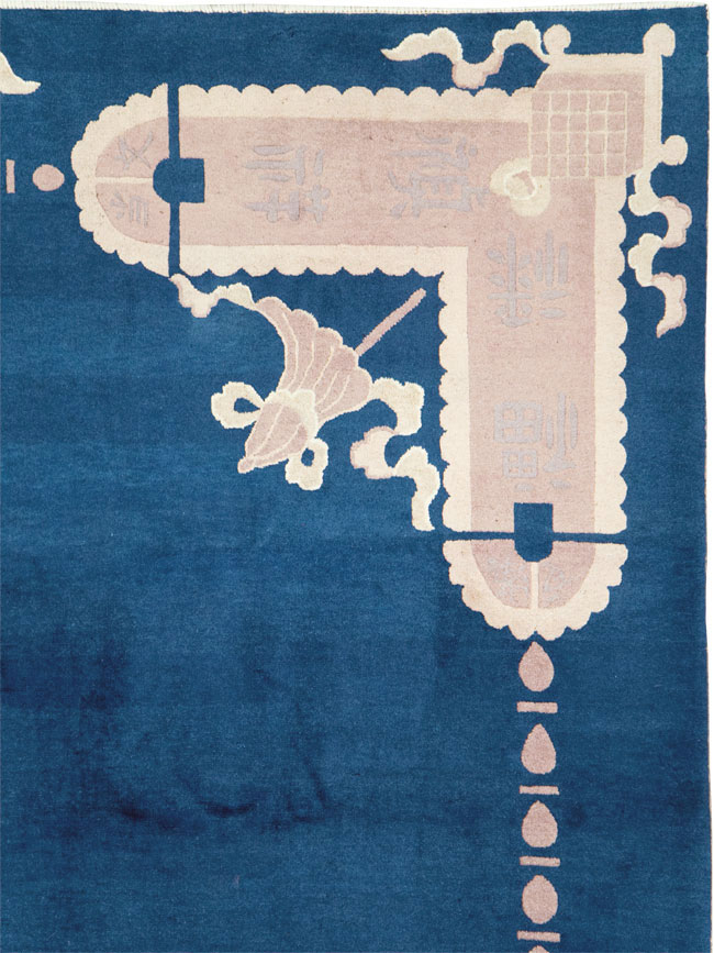 Vintage Chinese Peking Carpet, No.29781 - Galerie Shabab
