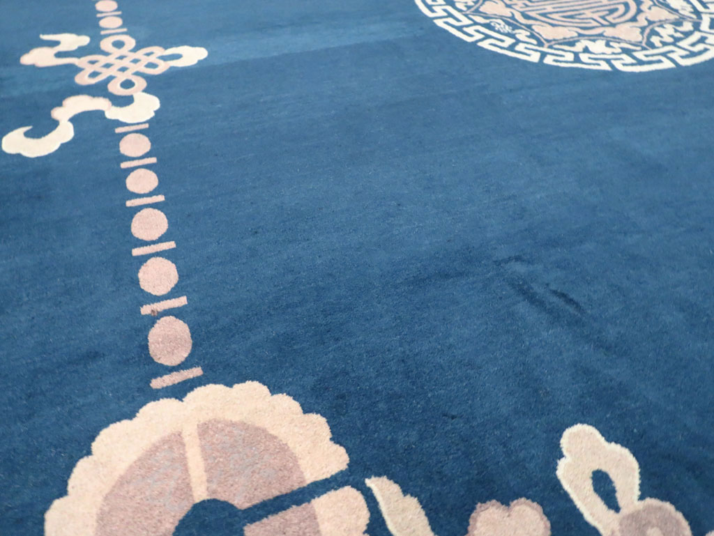 Vintage Chinese Peking Carpet, No.29781 - Galerie Shabab