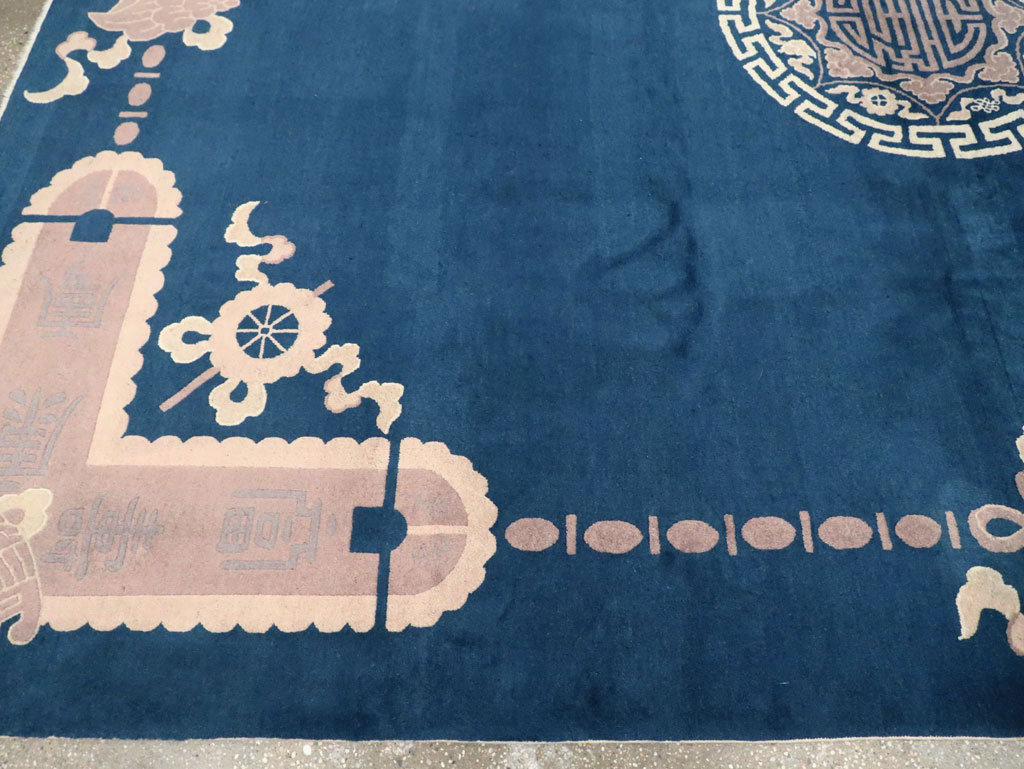 Vintage Chinese Peking Carpet, No.29781 - Galerie Shabab