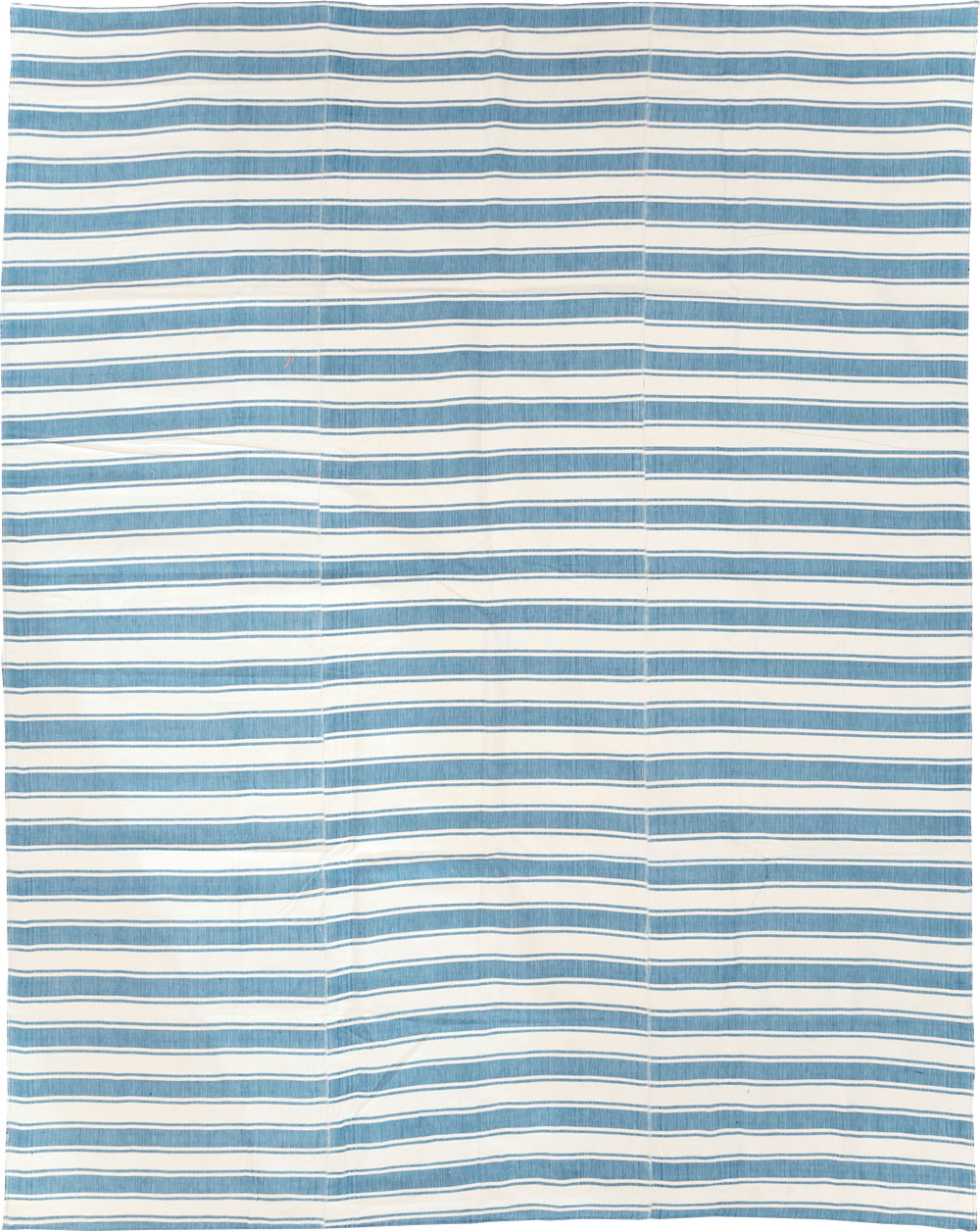 Modern Turkish Flatweave Room Size Carpet, No.29784 - Galerie Shabab