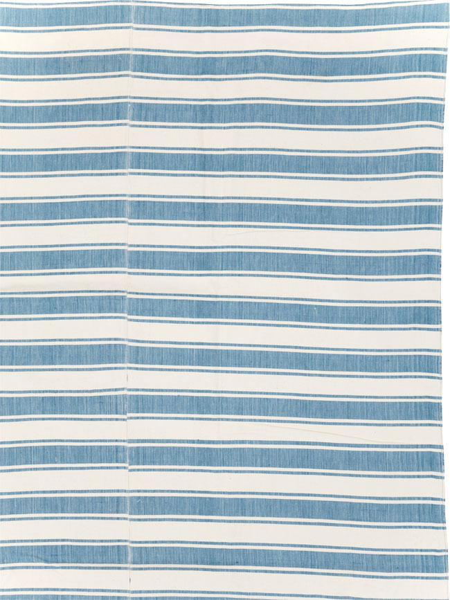Modern Turkish Flatweave Room Size Carpet, No.29784 - Galerie Shabab
