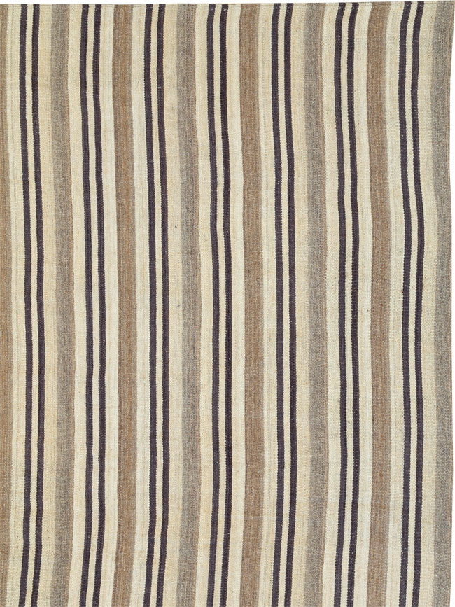 Contemporary Turkish Flatweave Kilim Oversize Carpet, No.29785 - Galerie Shabab