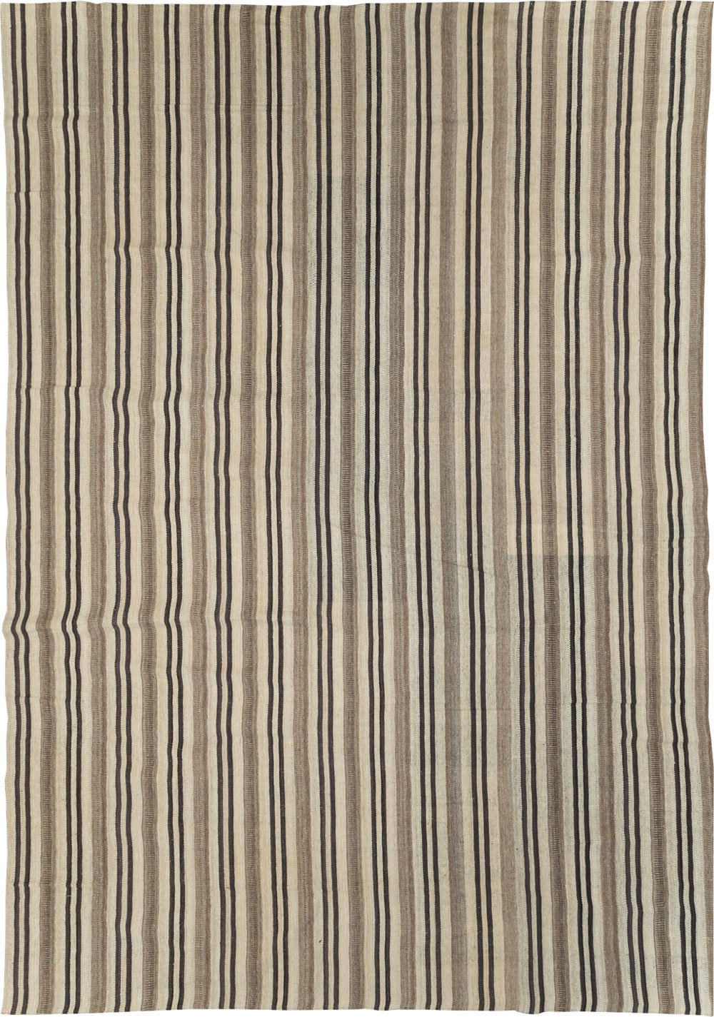 Large Modern Turkish Flatweave Kilim, No.29786 - Galerie Shabab