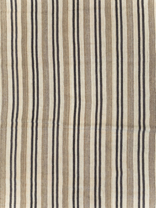 Modern Turkish Oversize Flatweave, No.29787 - Galerie Shabab