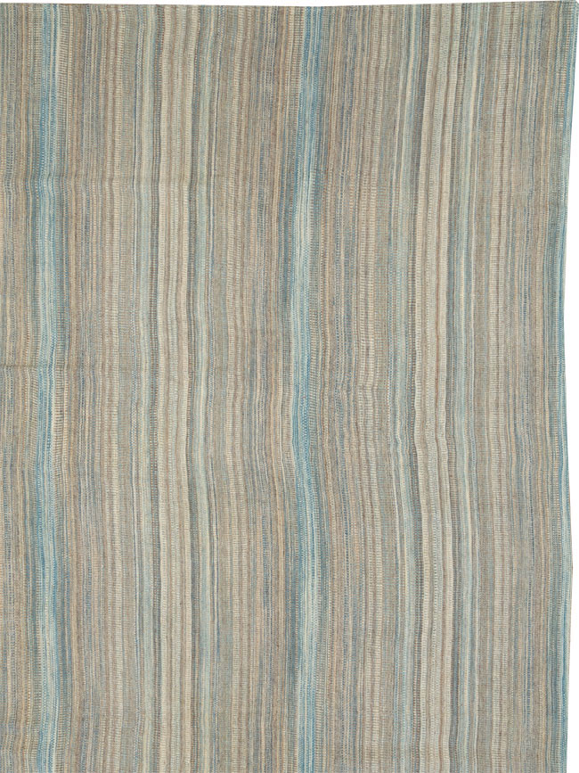 Modern Turkish Oversize Flatweave, No.29792 - Galerie Shabab