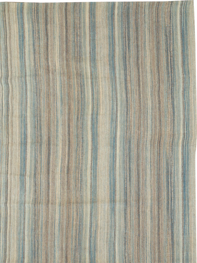 Modern Turkish Oversize Flatweave, No.29792 - Galerie Shabab