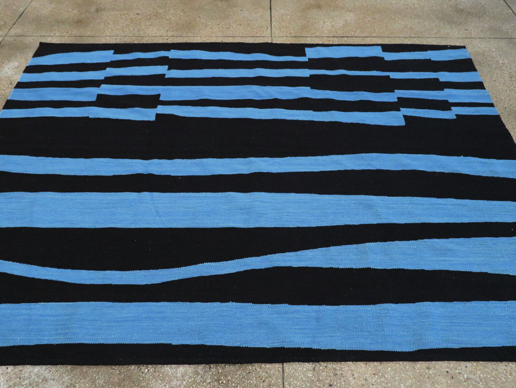 Contemporary Turkish Flatweave Kilim, No.29809 - Galerie Shabab