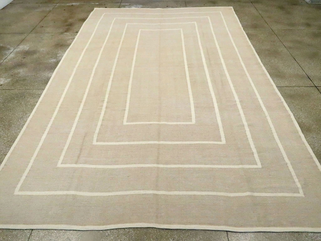 Contemporary Turkish Flatweave, No.29813 - Galerie Shabab