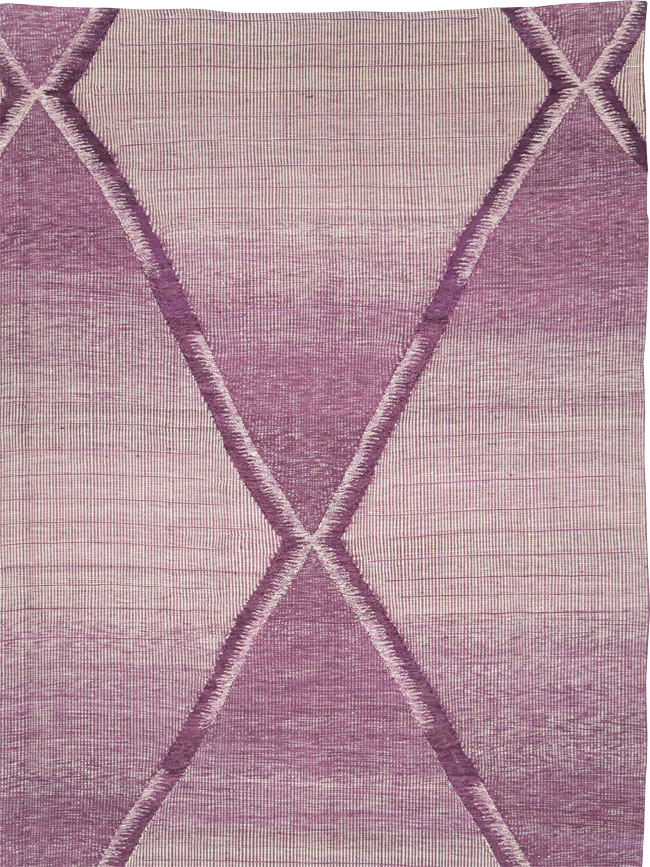 Contemporary Room Size Turkish Flatweave Kilim, No.29816 - Galerie Shabab