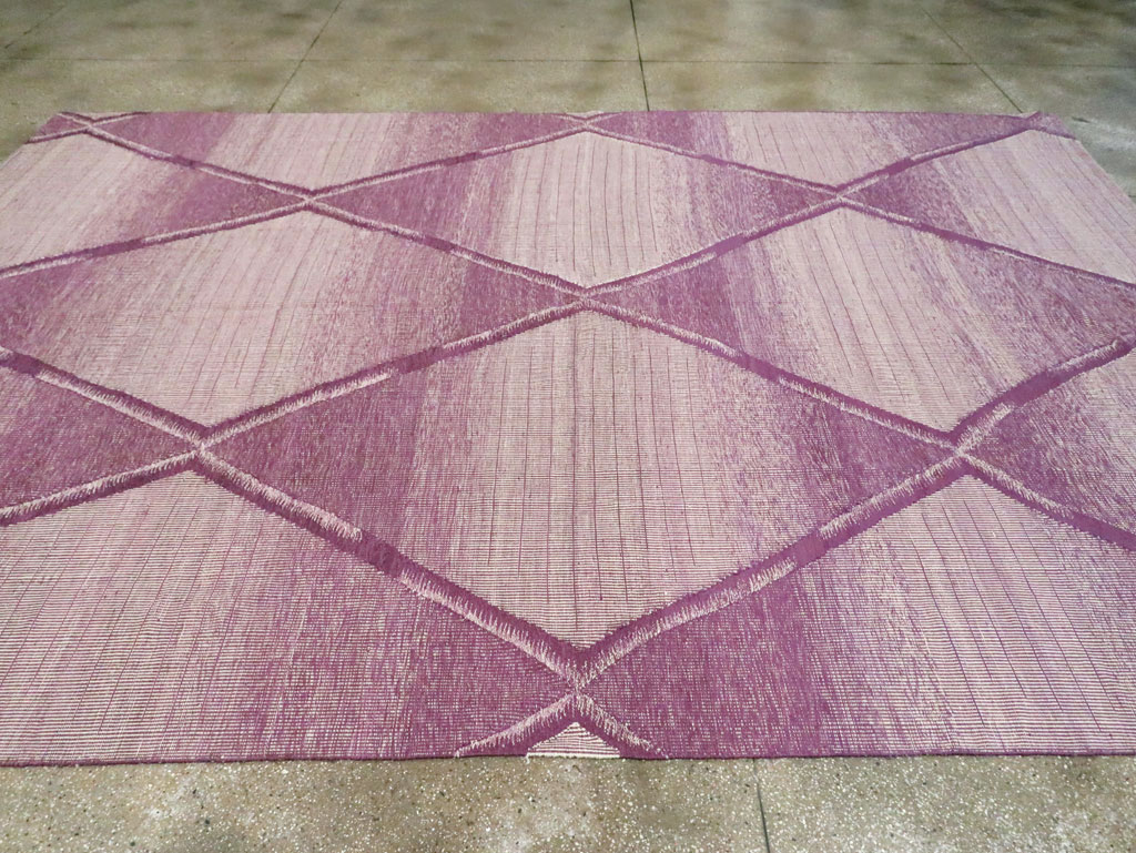 Contemporary Room Size Turkish Flatweave Kilim, No.29816 - Galerie Shabab