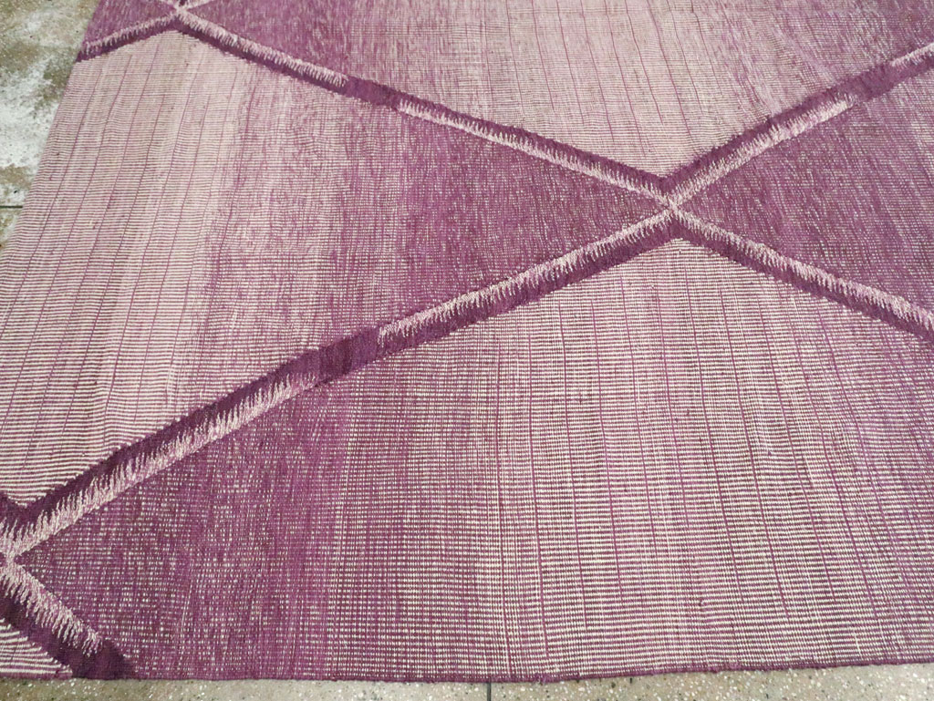 Contemporary Room Size Turkish Flatweave Kilim, No.29816 - Galerie Shabab