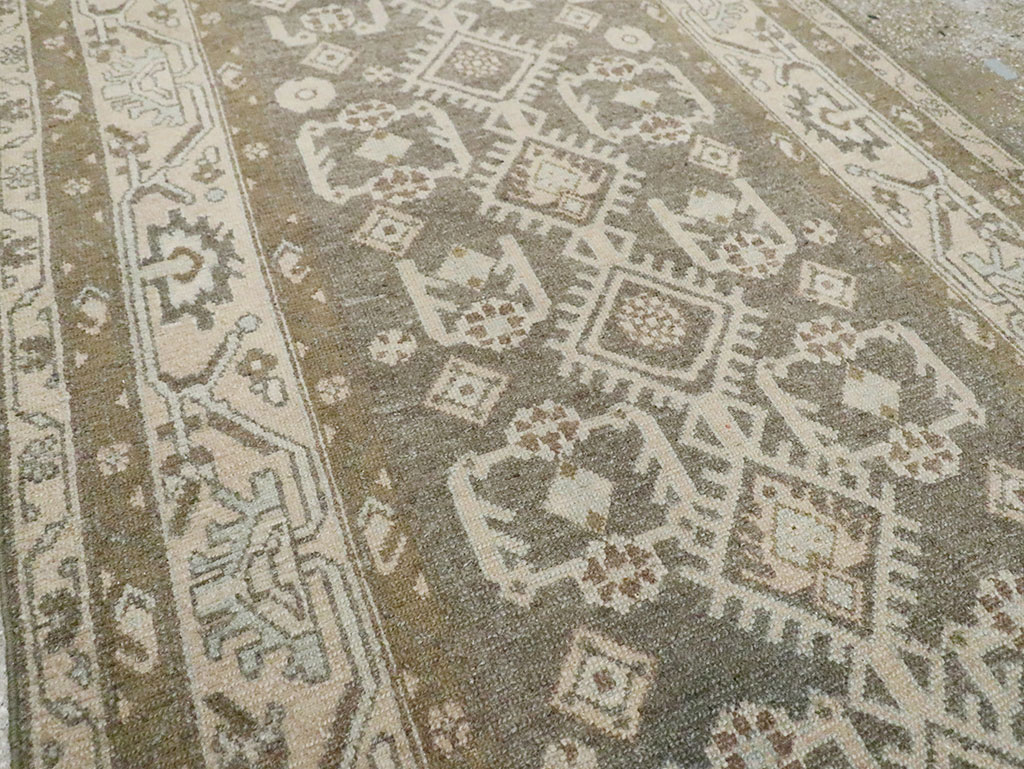 Vintage Persian Malayer Long Runner, No.29820 - Galerie Shabab