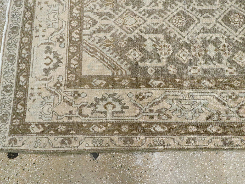 Vintage Persian Malayer Long Runner, No.29820 - Galerie Shabab