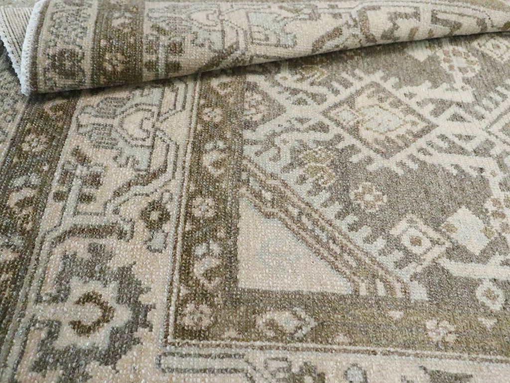 Vintage Persian Malayer Long Runner, No.29820 - Galerie Shabab
